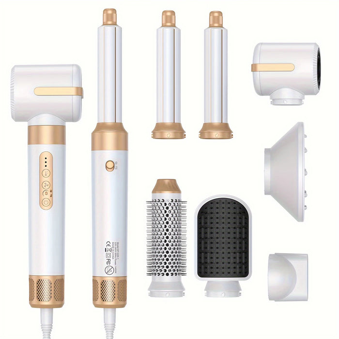 3-Speed Hair Dryer Brush with ION Technology and Anti-Scald Safety Features
