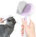 Deshedding Cat Brush – Gentle Grooming Tool for Long & Short-Haired Pets - Samanta Factory