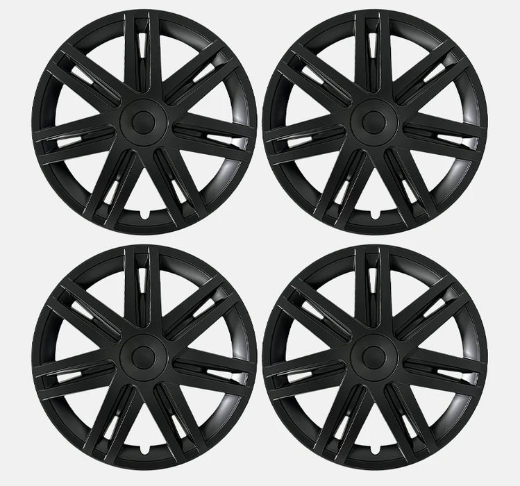 Design for TESLA 19 Inch Star Wheel Caps 4PCS Hubcap Automobile Hub Cap Full Rim Cover Accessories for Tesla Model Y 2020-2024 - Samanta Factory