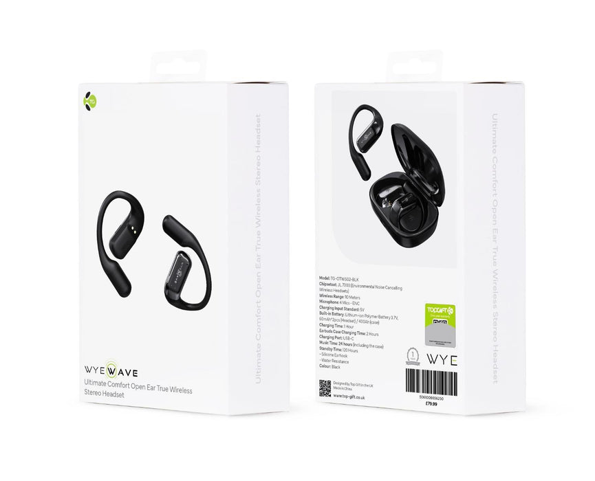 ENC Wireless Earbuds – 24H Playback, USB-C Charging & 4-Mic Noise Cancellation