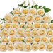Artificial Velvet Roses – 50PCS Long-Stem Flower Bouquet SF