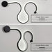 LED Wall Lamp – Modern Dimmable Up & Down Sconce with Remote - Samanta Factory