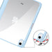 iPad Case with Pen Holder – Trifold PU Leather & Clear Acrylic Hard Back Stand Cover SF