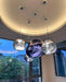 Smart Dimmable Pendant Light – Polished Chrome LED Cord Fixture - Samanta Factory
