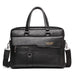 Men’s Business Laptop Briefcase – PU Leather Office Work Bag SF