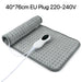 Electric Heating Pad – Adjustable 10-Level Temperature & 3-Timer Settings for Full-Body Relief - Samanta Factory