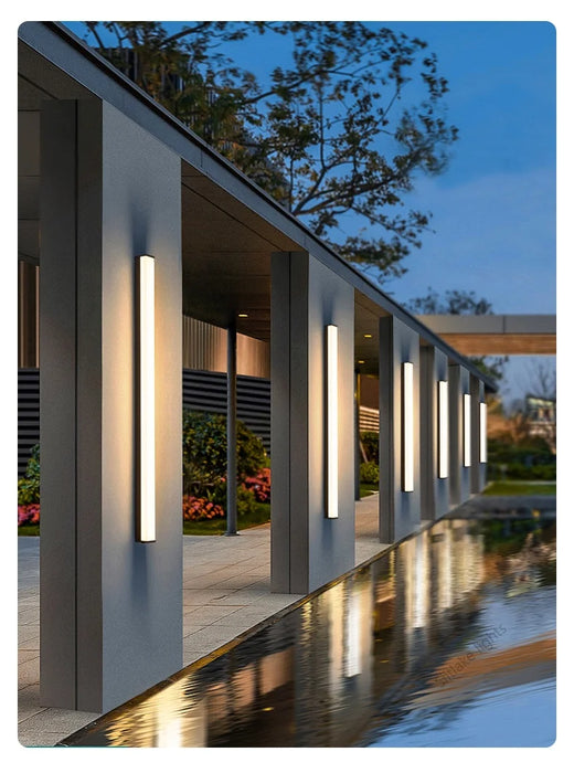 Outdoor Wall Lamp – Waterproof LED Strip Light for Garden & Balcony - Samanta Factory