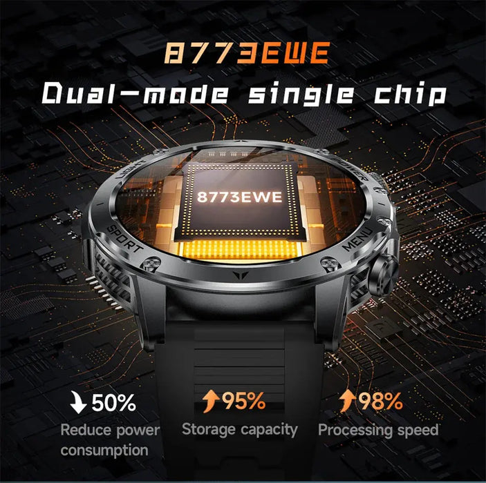 Smart Watch – AMOLED Display with AI Health Tracking SF