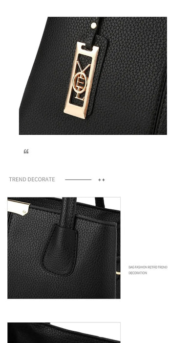 Women’s TPU Handbag – Stylish Bucket Bag with Polyester Lining - Samanta Factory