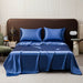 KISS NEST Satin Bed Sheet Set – Smooth 200TC Polyester, Twin to King Sizes - Samanta Factory