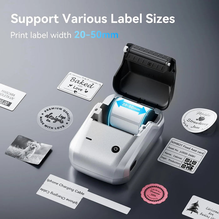 Thermal Label Maker – Bluetooth Portable Printing Samanta Factory