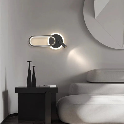 Modern LED Wall Lamp with Up & Down Acrylic Shade – Perfect for Living Room, Bedroom, and Bathroom