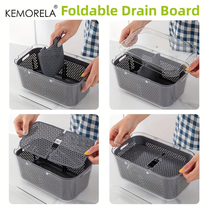 A Set Of 22-Piece Vegetable Cutter, Multifunctional Fruit Vegetable Cutter, Manual Food Grater, Container Vegetable Cutter - Samanta Factory