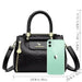 High-Quality PU Leather Handbag for Women – Animal Print Casual Tote, Versatile Fashion Bag - Samanta Factory