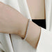 Moissanite Vintage Bracelet – 925 Sterling Silver Unisex Jewelry - Samanta Factory