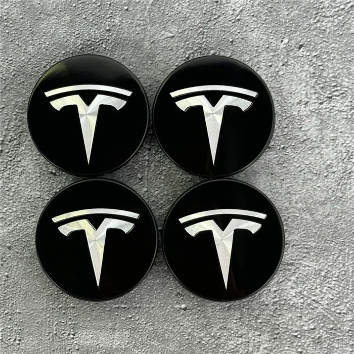 4PCS/Set 56MM GR Sport Emblem Wheel Center Hub Cap Car Rims Cover Hubcaps  For Tesla Model 3 Y X S - Samanta Factory