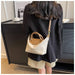 Compact Unisex Barrel-Shaped Crossbody Bag with Modern Flap Design - Samanta Factory