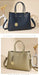 Elegant Commuter Tote Bag – Spacious Unisex Handbag with Detachable Strap - Samanta Factory