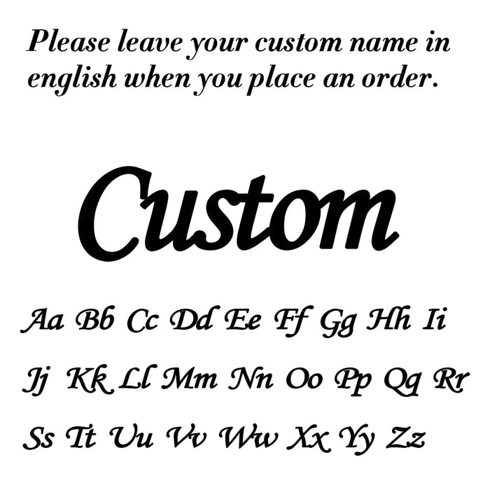 Custom Name Bracelet – Elegant Letter Charm Bracelet SF