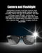 AI Smart Glasses with 6K Camera & Translation – Bluetooth Calling Music Photochromic Eyewear SF