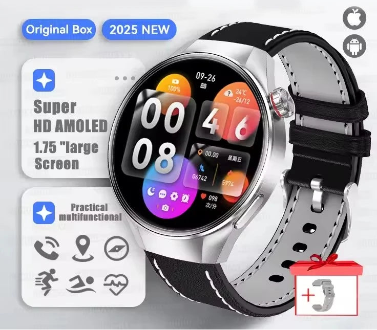 GPS IP68 waterproof Smartwatch – AMOLED Display with Bluetooth Calling SF