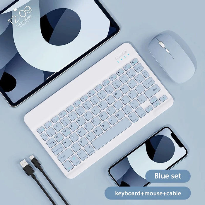 Magnetic Tablet Keyboard – Wireless Bluetooth for 10–11.5" iPad, Android & Tablets SF