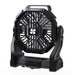 Camping Battery Fan – 10000mAh Rechargeable with LED Light & 4-Speed Wind Control - Samanta Factory