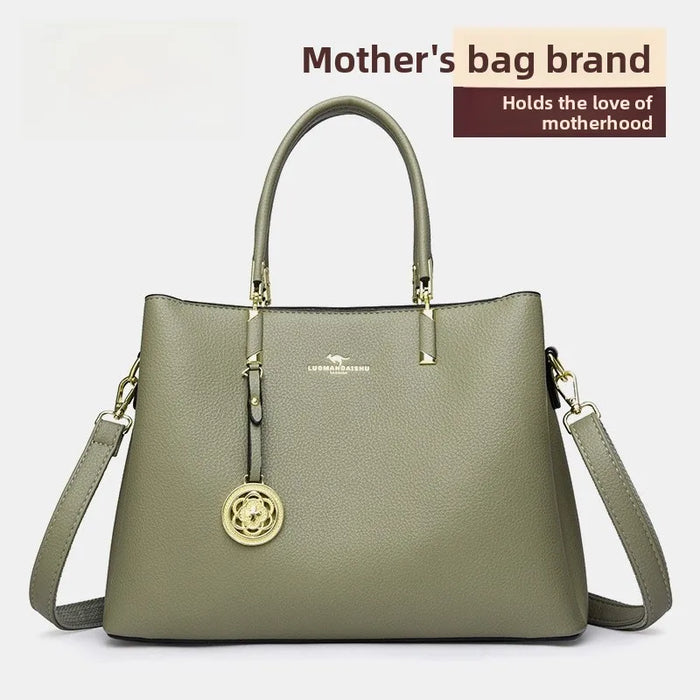 Elegant Commuter Tote Bag – Spacious Unisex Handbag with Detachable Strap - Samanta Factory
