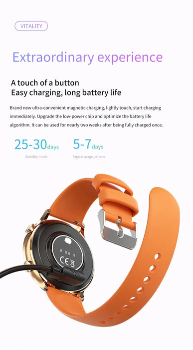 Bluetooth Calling Smartwatch – Fitness & Health Tracking SF