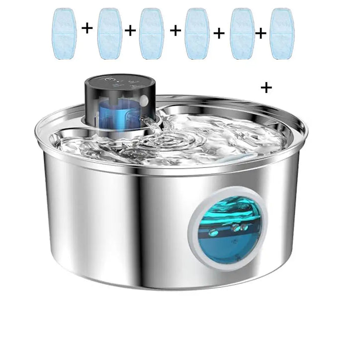 Wireless Cat Water Fountain – Long-Lasting Battery & Ultra-Quiet Design for Hassle-Free Hydration - Samanta Factory