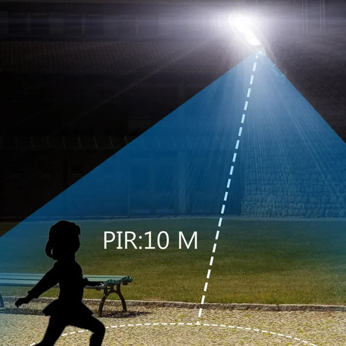 Solar LED Street Light – PIR Motion Sensor & Waterproof Outdoor Garden Lamp - Samanta Factory