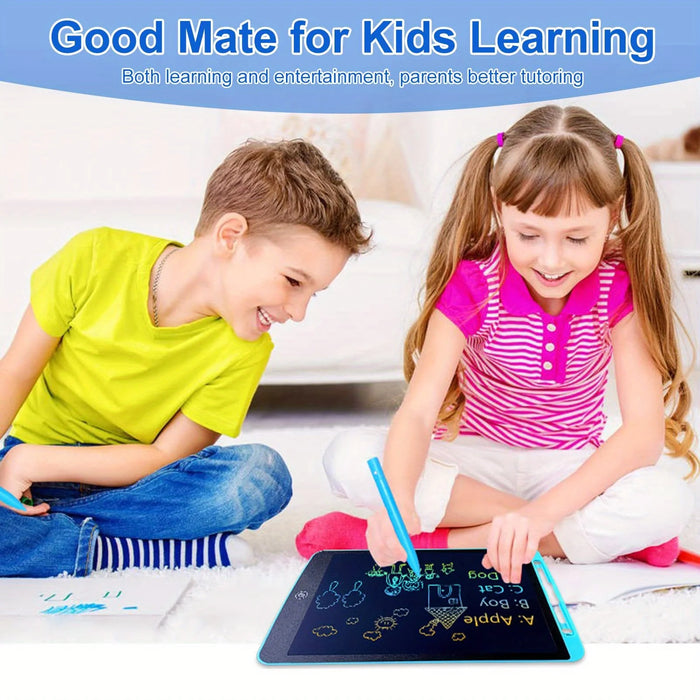 LCD Writing Tablet for Kids – Eye-Protecting Color Screen & Eco-Friendly Reusable Design