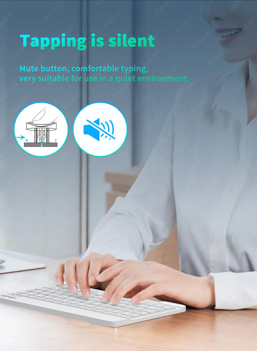 RGB Wireless Keyboard & Mouse Combo – Bluetooth & 2.4GHz for Tablet, Phone & PC Samanta Factory