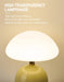 Modern LED Table Lamp – Dimmable Frosted Glass Shade - Samanta Factory