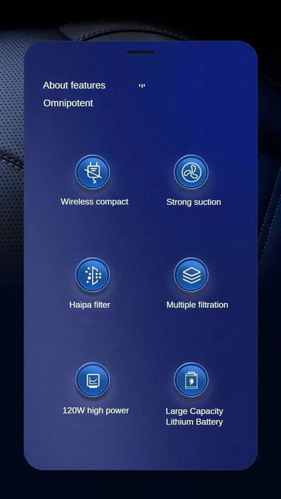 Handheld Vacuum Cleaner – High Suction Wireless Cleaning Samanta Factory