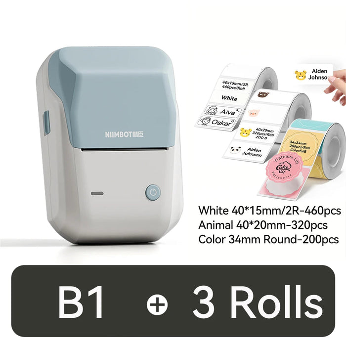 Thermal Label Maker – Bluetooth Portable Printing Samanta Factory
