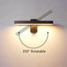 PIR Motion Sensor Wall Lamp – Rotatable, Waterproof IP65 Outdoor LED Light for Garden - Samanta Factory
