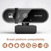 4K Webcam – Auto Focus with Built-In Microphone for PC, Laptop & Video Calls SF