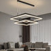 Modern LED Ring Pendant Light – Dimmable Multi-Color Ceiling Fixture for Living & Bedroom Spaces - Samanta Factory
