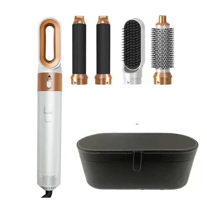 5-in-1 Hair Dryer Brush – Versatile Styling with Ionic & Infrared Technology