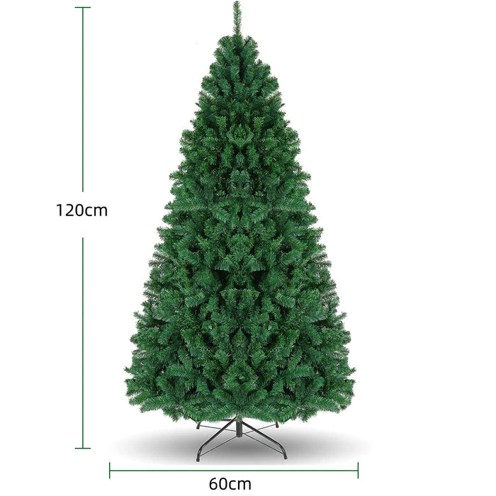 Artificial Christmas Tree – Durable PVC with Metal Stand