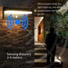 Solar Motion Sensor Wall Lamp – Waterproof Outdoor LED Lighting for Garden & Porch - Samanta Factory