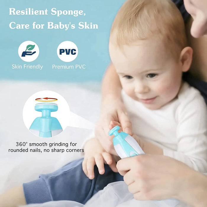 Electric Baby Nail Trimmer – Safe & Gentle Nail Clipper for Newborns and Toddlers