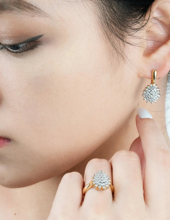 Jewelry Set – Elegant Plant-Inspired Design SF