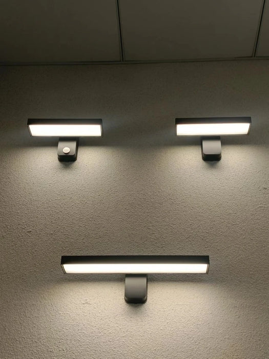 PIR Motion Sensor Wall Lamp – Rotatable, Waterproof IP65 Outdoor LED Light for Garden - Samanta Factory