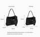Leather Satchel Bag - Soft Casual Carry SF