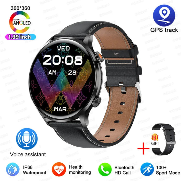Bluetooth Calling Smartwatch – Fitness & Health Tracking SF