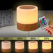 Rechargeable Table Lamp – 360° Dimmable Lighting with Hook Design for Bedroom & Decor - Samanta Factory