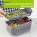 A Set Of 22-Piece Vegetable Cutter, Multifunctional Fruit Vegetable Cutter, Manual Food Grater, Container Vegetable Cutter - Samanta Factory