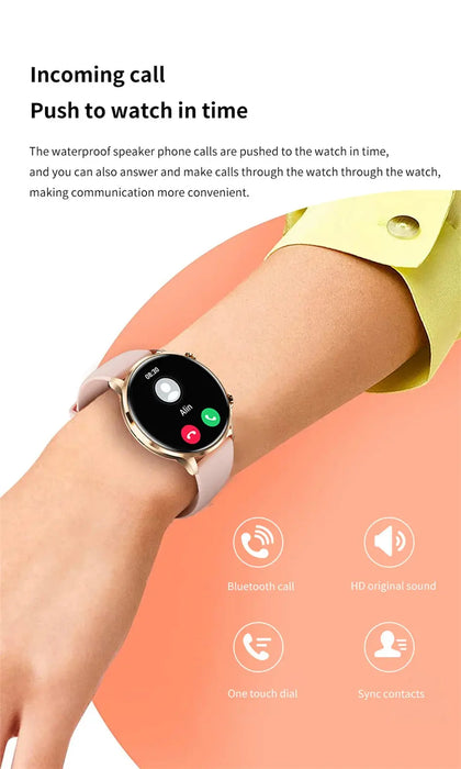 Bluetooth Calling Smartwatch – Fitness & Health Tracking SF